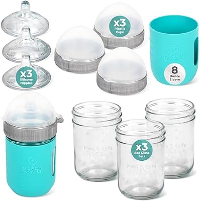 Mason Bottle Baby Bottles