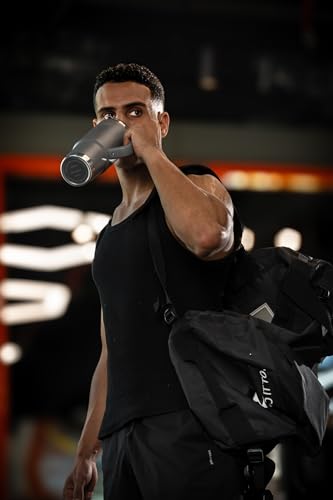 SILICANICE Easy Clean Pro Tumbler - 40 oz Water Bottle with Handle & Quick-Disassemble Flip Straw, Leak Resitance,Double Wall Insulated Stainless Steel, Dishwasher Safe, BPA-Free,Gifts for Women & Men image 2