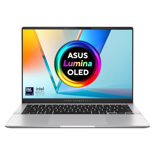 Image of ASUS Vivobook S14 OLED S5406SAL Copilot+ PC Laptop | 14" Full HD+ OLED Screen | Intel Core Ultra 5 226V | 16GB RAM | 512GB PCIe SSD | Windows 11 | Charger Not Included