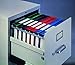 Avery Hanging Storage 3 Ring Binder, 1 Inch Round Rings, 1 Black Binder (14801)