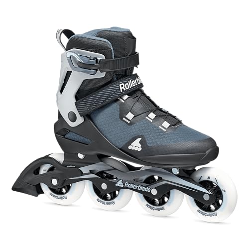 Rollerblade Macroblade 90 Men's Adult Fitness Inline Skate, Black/Steel Blue. Performance Inline...