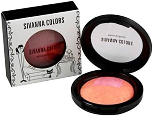 Sivanna Clolors Baked Mineral Powder Blush and Highlight No.08