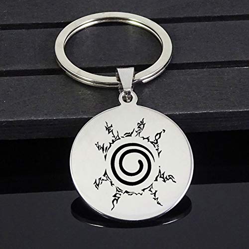 Preisvergleich Produktbild GMTEXTILES Sun Keychain Edelstahl Disc Keychain Ornament