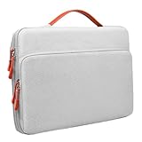 360°保護 パソコンケース 15.6 16インチ pcケース 衝撃吸収 防水 ノートパソコン ケース MacBook Pro M4/M3/M2/M1 Pro/Max 2025-2019、東芝、富士通、Dell、ASUS、Lenovo、HP、Acer、Chromebookに対応 薄型軽量 ノートpcケース 15.6-16.2型pcバッグ 手提付きパソコンカバー