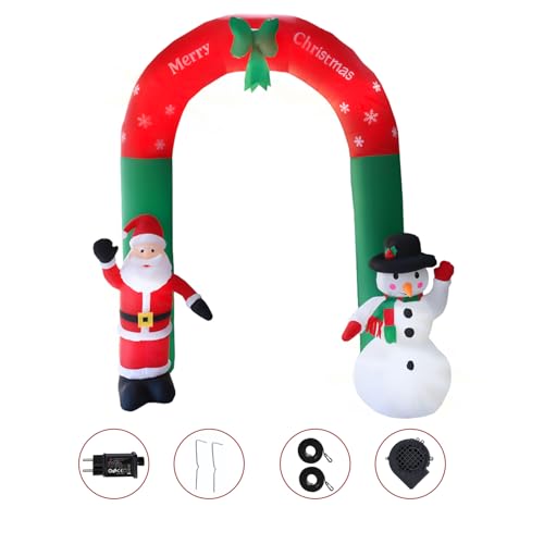 Lumières LED pour décoration de Noël gonflable extérieure 8 pieds étanche - 5