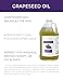 velona Grapeseed Oil 64 fl oz | 100% Pure and Natural Carrier Oil | Refined | Skin, Face, Body, Hair Care | Use Today - Enjoy Results