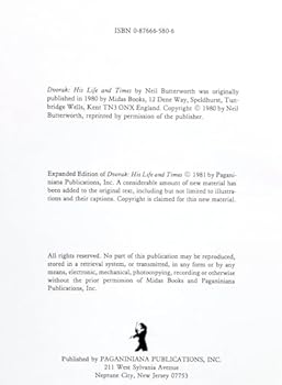 Hardcover Dvorak: His Life and Times Book