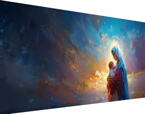 Diamond painting adulte 70x140 cm motif nuage pour broderie diamant