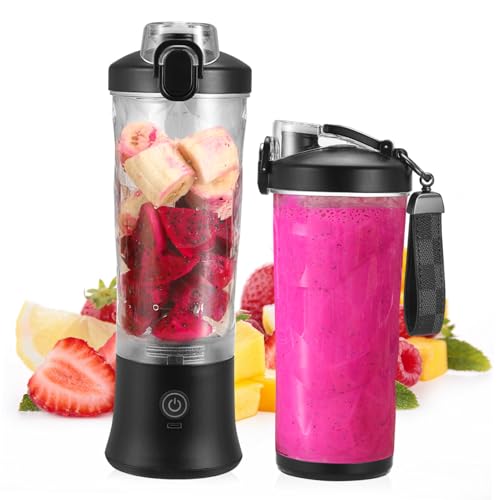 Ciieeo Juicer Cordless Fruit Blender with High Performance Motor for Quick Juicing Travel Friendly Design Stylish Transparent Cup for Fresh Juice