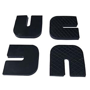 Jeacent Gummi-Isolator-Pads 4 Stück
