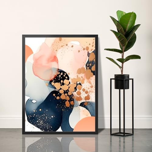 LaVie Home 20x24 Picture Frame for Wall Display, 20x24 Black Picture Frame with HD Plexiglas, 20 x 24 Poster Frame 1 Pack, Display Frame for Vertical or Horizontal, Classic Collection
