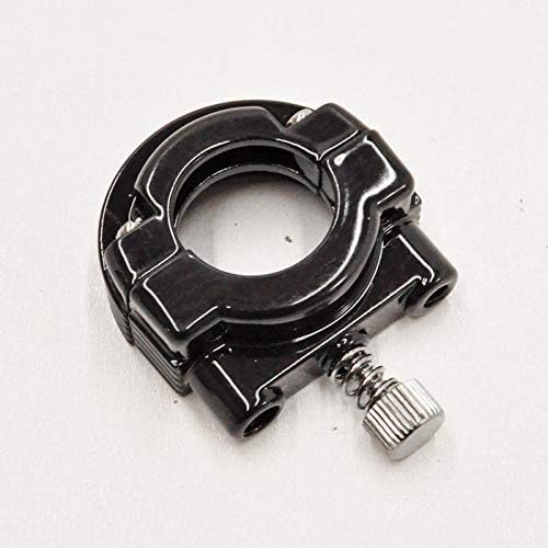 Black Harley Big Twin Throttle Cable House - Clamp/Collar for 1981-1995 - FX/FL, Softail, Dyna, Sportster