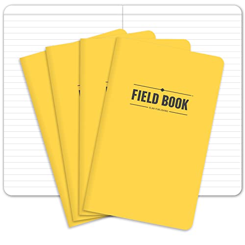 Carnet de notes Elan cahier de terrain ligné jaune