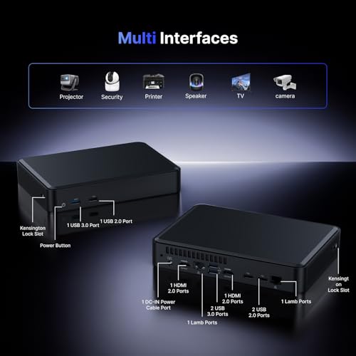 waitloan NUC 8 Pro Chassis Element mini pc, NUC 8 Compute Element Core i5-8365U, with 8GB RAM & 512GB PCIe 4.0 NVMe SSD, Support Dual GbE/2×HDMI Dual Displays/WiFi 5/BT 5.1/Windows 11 Pro by waitloan - Image 7