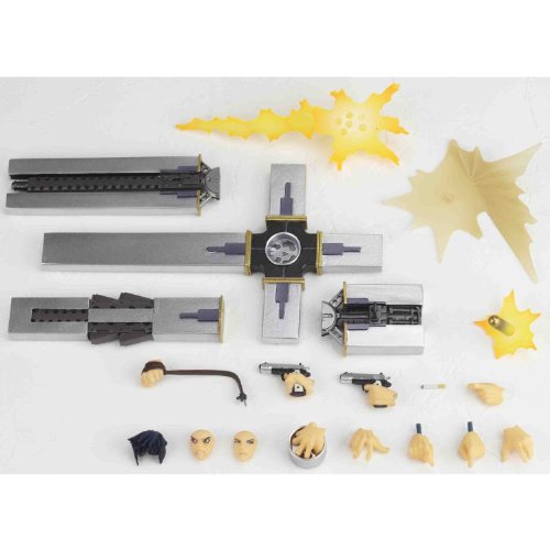 Revoltech Yamaguchi No.092 Trigun Nicholas D. Wolfwood miniatura 5
