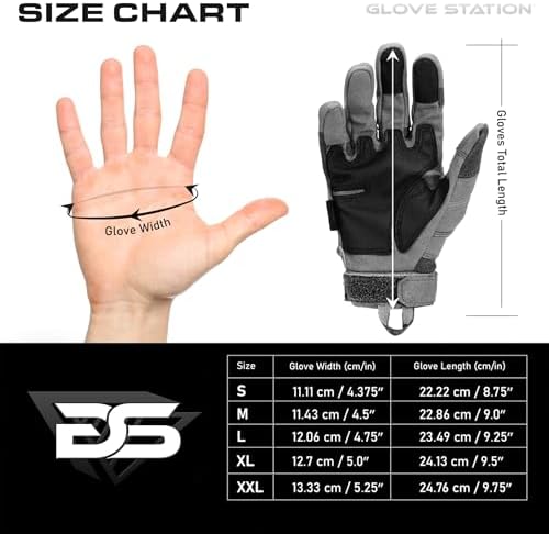 Glove Station - Cold Weather Tactical Shooting Gloves for Men and Woman with Touchscreen Fingers - Durable and Comfortable Hand-Gear for Shooting and Hunting — view 6