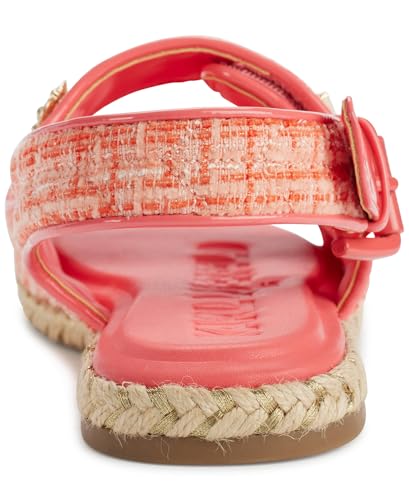Image of KARL LAGERFELD Women's Charlay Double Strap Sandal With Pin Embellishments