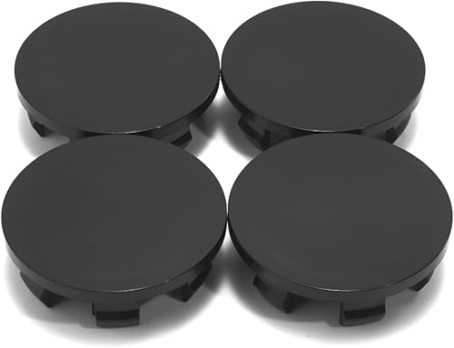 RTRHINOTUNING Tapacubos centrales de rueda ABS negros de 2.126 in1.811 in para cobalto (2005-2010) Cruze (2005-2007) Impala (2005-2010) #9595095