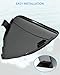 SAUTVS Black Wind Screen Deflector for Sea-Doo GTI Wake 2006-2010 Models Accessories, Replace # 291002511
