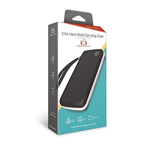 Hyperkin Eva Hard Shell Carrying Case For Nintendo Switch Lite (Black/White) #TOP28