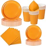 【Qualité Supérieure : Matériau Solide et Fiable】Ne faites aucun compromis sur la qualité. Fabriqué en carton épais et rigide, ce service assure une tenue parfaite des aliments et des boissons, sans risque de pliage ou de fuite. Profitez de votre fête en toute sérénité.