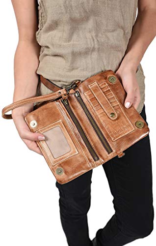 BedStu Cadence Crossbody Wallet Tan - Thumbnail 6