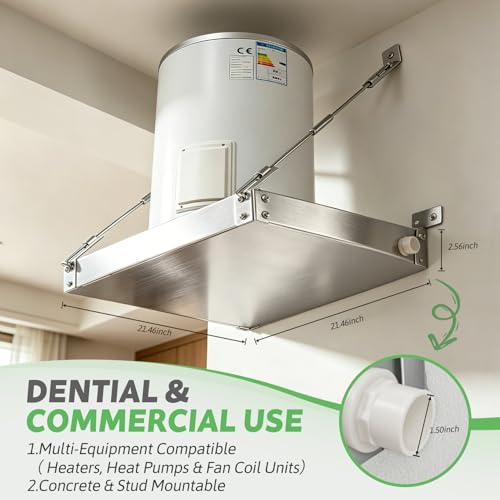 Water Heater Shelf, Water Heater Wall Mount for 20 Gallon Tanks by BZ SUN - Image 2
