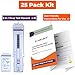 [25 Tests] EZCHECK® Highly Sensitive at Home Marijuana Drug Test, THC Dip Card, THC Urine Drug Test, Easy Home Drug Test, 50 ng/Ml - Fast Result in 5 mins - FSA/HSA Eligible