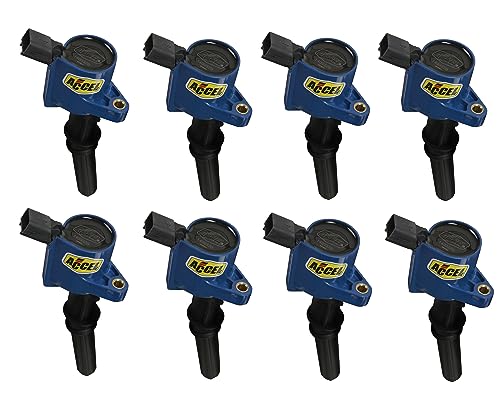ACCEL 140032B-8 SuperCoil Ignition Coil - -Blue - 8-Pack