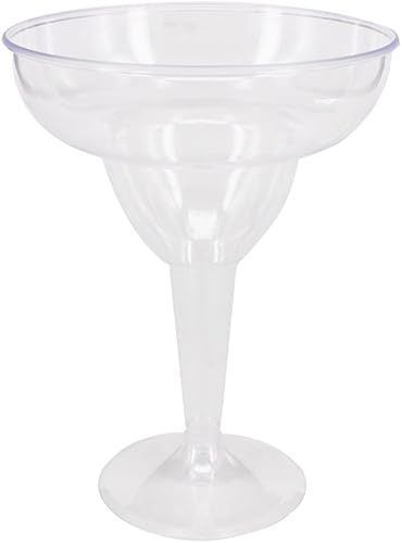 Miniatura 8 de 30 vasos de Martini de plástico duro transparente de 7 onzas, vasos de cóctel desechables, vasos de postre de plástico para Martini, Margarita,