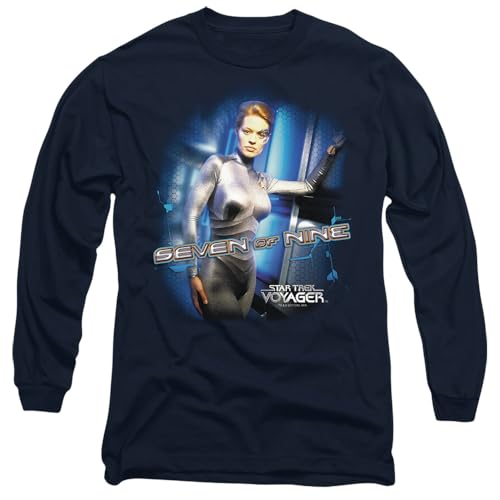 T-Shirt Star Trek Seven of Nine Navy pour Homme et Femme