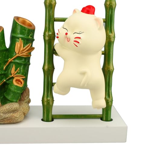 Statue de table d'entrée avec plateau pour ranger vos petits objets - 8