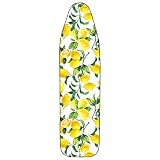 Codymon Ironing Board Cover 54x15 inches, Heavy Duty Thick Padding, Resists Staining and Scorching,