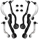 TUCAREST 8Pcs Suspension Kit (For AWD) Front Lower Control Arm and Ball Joint Assembly Fit For 2009-2017 Le-xus LS460 LS600h [# 48670-59015 48620-59015 48640-50080 48620-50080 48630-59145 48610-59125]