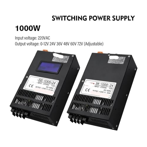 Alimentation à découpage réglable 1000W DC 0-150V pour industrie et CCTV - 2