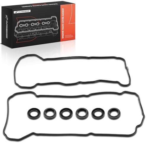 A-Premium Engine Valve Cover Gasket Set Compatible with Toyota Camry 2003-2006, Highlander 2001-2010, Sienna 2000-2006, Solara, Avalon & Lexus ES300, ES330, RX300, RX330, RX400h, V6 3.0L 3.3L