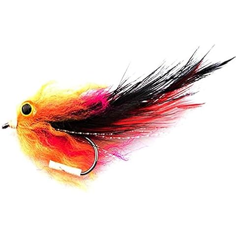 L-MEIQUN, Steelhead Salmon Pike Streamer Fly Fishing Lures High Simulation Birds With Fly Colorful Fishing Hook Jig Tackle Man-m (Color : Multicolor, Size : 70mm) Cover