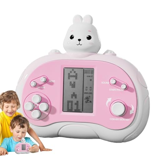 Mimoqk - Consola de videojuegos portátil, juego retro portátil, consola vintage para | de para y adultos, video retro clásico