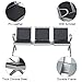 Kinfant Waiting Room Chairs for Guest Reception Office Reception Guest Bench for Airport Hospital Bank Salon Barber Hall Room Conference (3-seat)