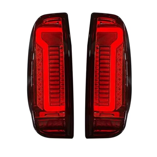 Feu arrière LED pour Nissan Navara D40, éclairage de freinage réactif noir