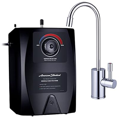 American Standard ASH-110 Hot Water Dispenser, Includes Polished Chrome Single Handle Faucet 780 Watts, 110v
