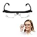 Produktbild Liseek Einstellbare Brille Dial Vision Einstellbare Brille Für Männer * Brille Für Frauen Für Fernleseobjektive Ohne Rezept - Schwarz
