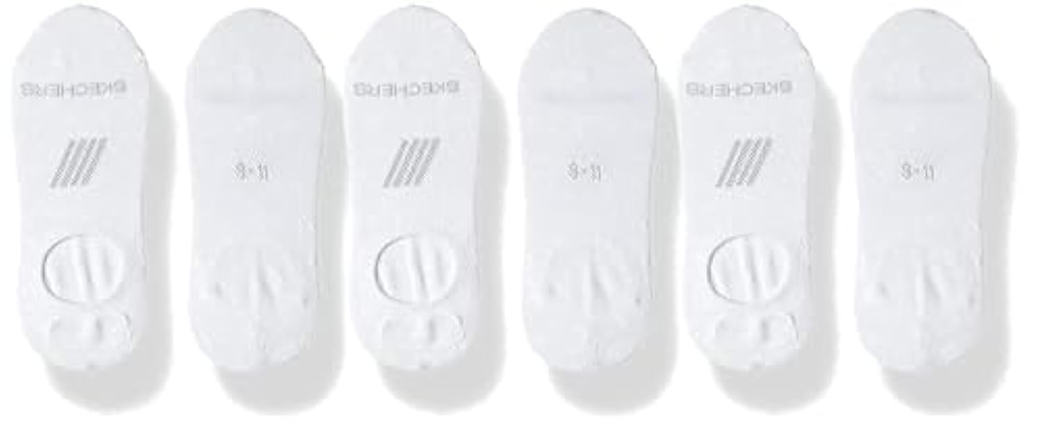 Womens Pack of 3 Non Terry No Show SOCKS