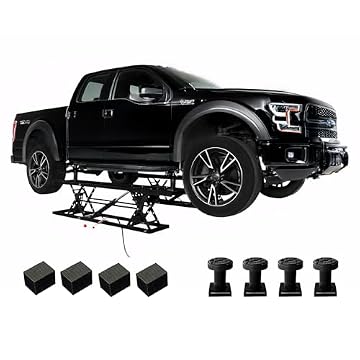 drive on car lift for home garage
