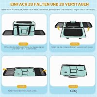 TEUEN Weichseitige Katzentransportbox Flugzeugtauglich Faltbare – Ansicht 8