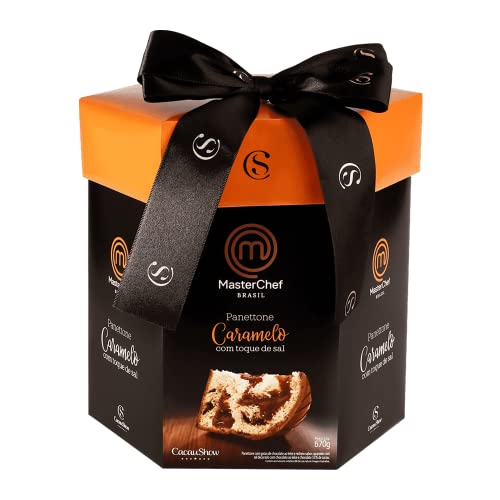 Panetone Materchef Caramelo com Sal 670g Cacau Show