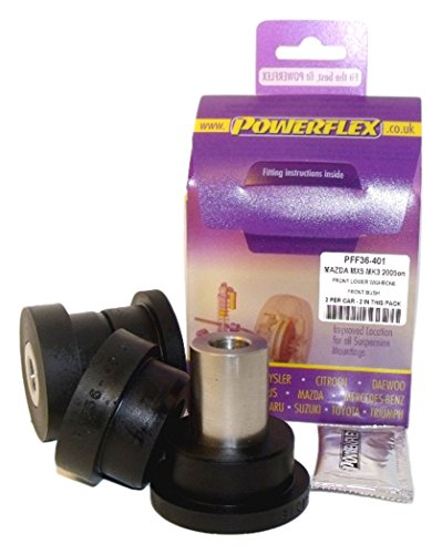 Cojinetes PFF36-401 Powerflex eliminan vibraciones en volante y desalineación de ruedas