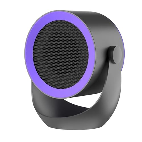 取暖器 MSSデクトップヒーターファン、miniラジエーターホームオフィスウォーマーマシン冬用暖かい機械、条件room、暖房器具 コンパクト オフィス/寝室(Grey)