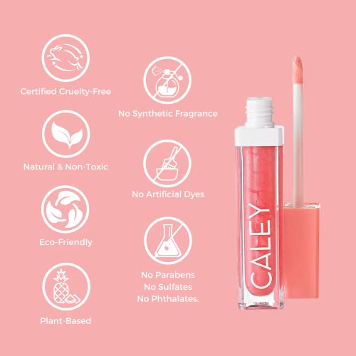 Caley Cosmetics Probiotic Lip Oil Gloss (Island Blossom) #TOP2