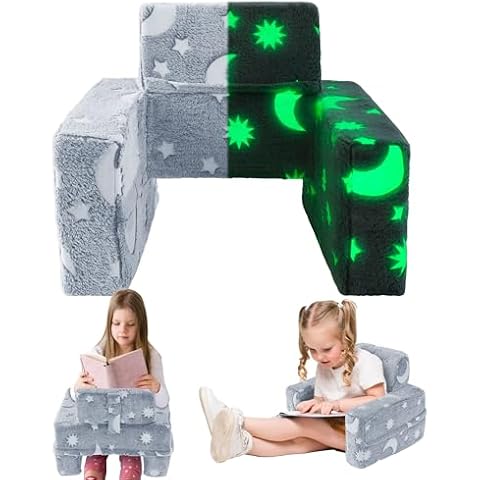 ROYALAY Kids Glow Reading Pillow Cover